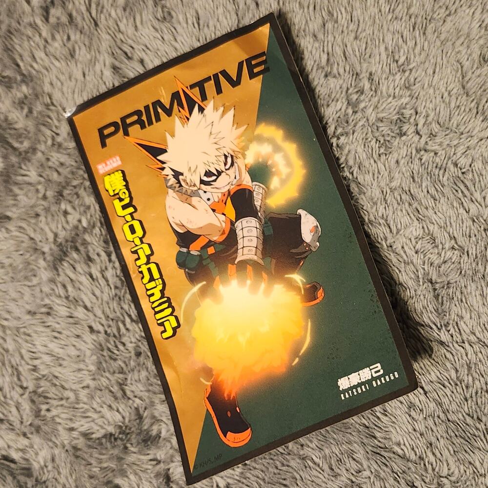Primitive x My Hero Academia - MHA Katsuki Bakugo Foil Sticker - Limited Ed 2018